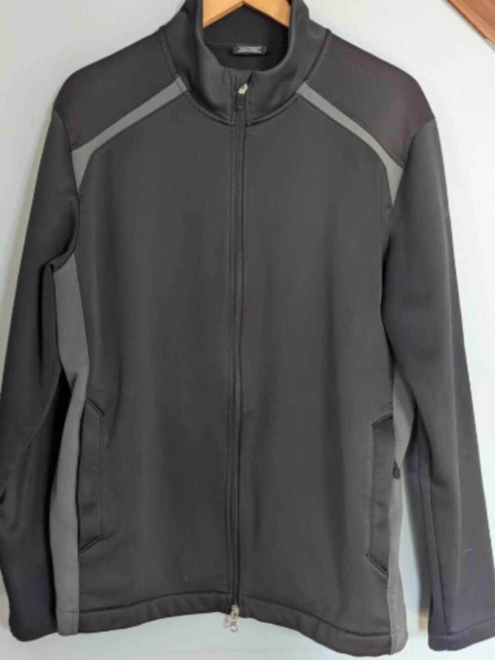 Nike Golf Therma-Fit Men's Black and Gray Performance Jacket